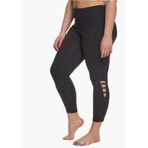 NWT Balance Collection Plus Black Molly Yoga Leggings Size 2X